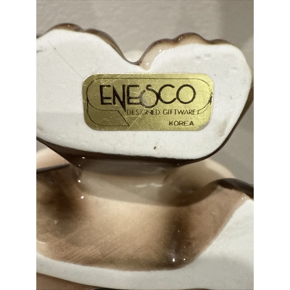 Enesco Cat Figurine with Blue Eyes Siamese Kitten